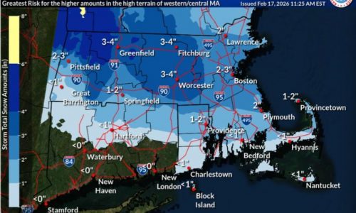 More snow on the horizon