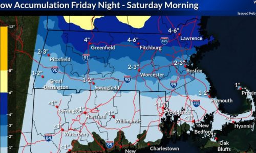 Another round of snow for Massachusetts before focus turns to coastal storm