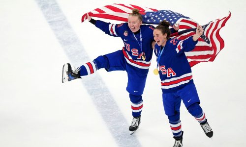 Olympic hockey: They didn’t appreciate the joke, but U.S. women felt men’s respect