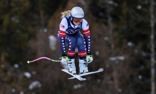 Olympics: Lindsay Vonn’s training run earns fist pumps
