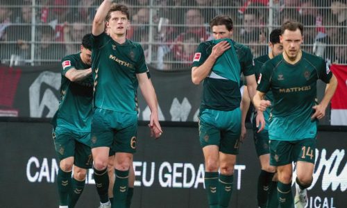 Werder Bremen vence 4-1 a Union Berlin y sale de la zona de descenso de la Bundesliga