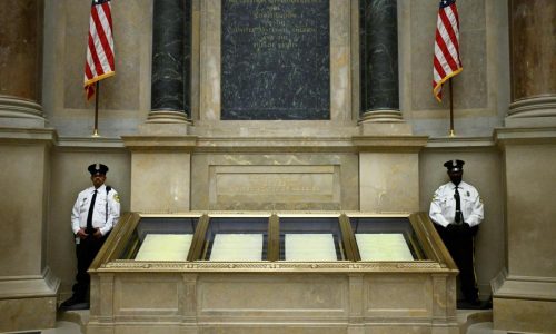 Major historical documents start journey across US as part of nation’s 250th anniversary celebration