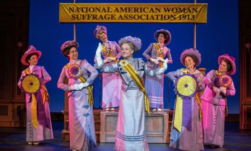 Women’s fight to vote gets musical treatment in ‘Suffs’