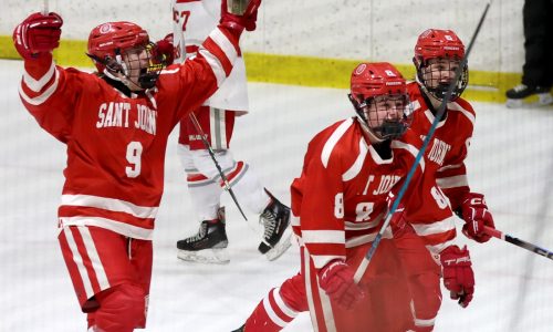 Nico Santella, St. John’s (Shrewsbury) stun Catholic Memorial, 4-3