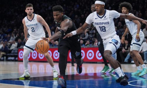 Anthony Edwards scores 41 as Timberwolves beat Grizzlies 117-110 for 4th straight win