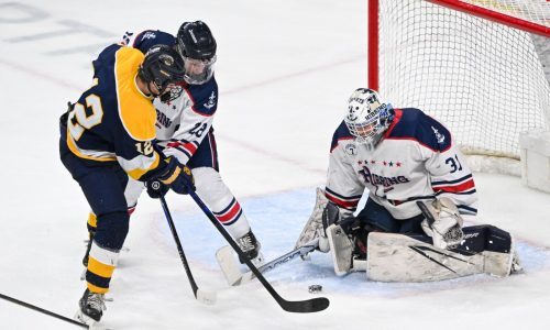 Boys hockey: Mahtomedi unable to crack Hibbing/Chisholm goalie in Class A state semis