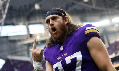 Vikings restructure T.J. Hockenson’s contract to clear more cap space