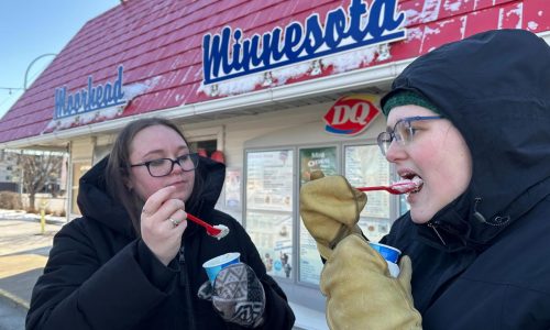 People line up for ice cream treats every March 1 at this Minnesota Dairy Queen. Why? It’s tradition