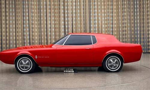 Ford Revisits Mustang Archive Images with Artificial Intelligence Color Study