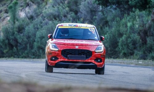 Hill Yeah! Suzuki is back in action at the Simola Hillclimb