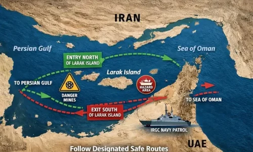 Iran Declares Strait of Hormuz Open, but Warns of Risk From Mines