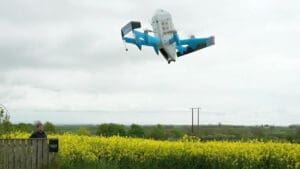 Amazon’s drones touch down in Darlington in UK delivery first
