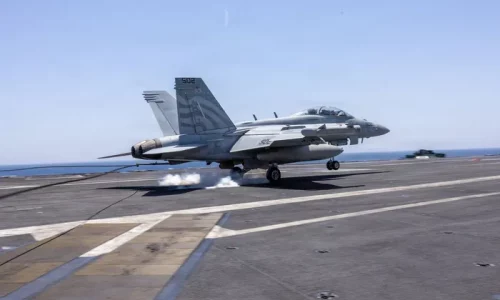 US Fighter Jet Disables 2 Iranian Tankers in Blockade Enforcement Action: CENTCOM