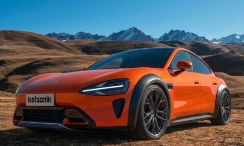 Xiaomi SU7 Wagon Rendering Explores a Longer Roofline for the Chinese Electric Fastback