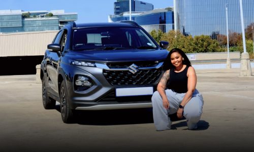 Mimo Mokgosi and the Suzuki Fronx that moves with her