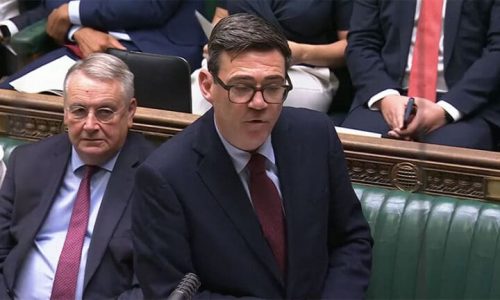 Burnham tells MPs VAT comes off electricity bills next month