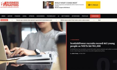 Business Matters relaunches website after in-house rebuild