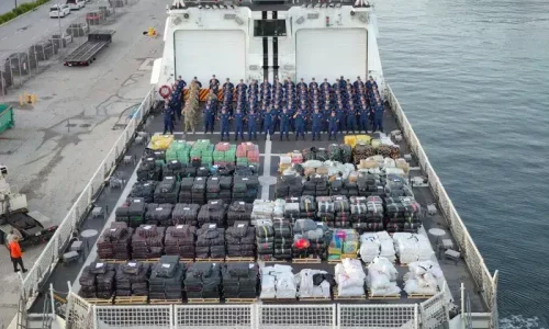 US, Partners Seize Nearly 1,500 Pounds of Cocaine in the Caribbean